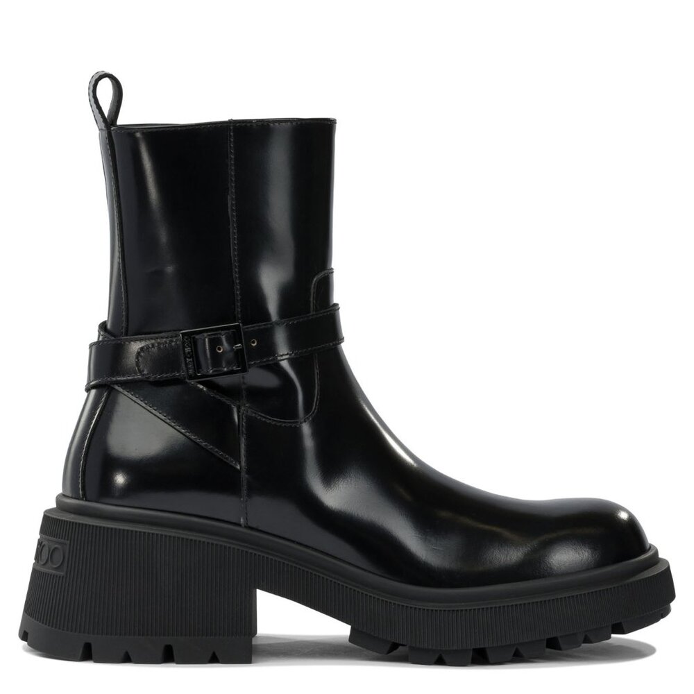 Jimmy Choo Conny Flat Ankle Boots IT 41 Women